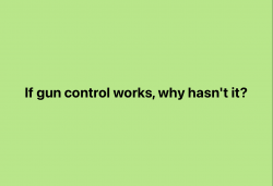 If Gun Control Works, Why Hasn’t It?